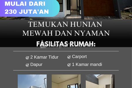 Dijual Murah Rumah DP 0% di PURI Hanya 5 Menit dari Kampus STIKES PPNI Mojokerto