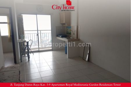 Dijual Apartemen 2 BR Unfurnished di Mediterania Garden Residences 2