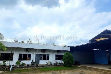 Dijual Tanah & Gudang di Jalan Pemuda Ujung, Tirta Siak, Pekanbaru, Riau