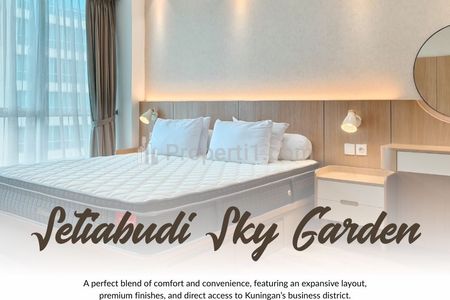 Unit Langka! Disewakan 3BR Setiabudi Sky Garden, Full Furnished & Siap Huni
