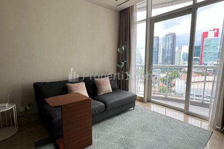 For Rent Apartemen Residence 8 Senopati – 2 BR Fully Furnished Good Unit