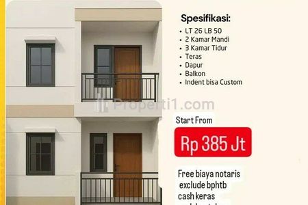 Dijual Rumah Murah Minimalis Strategis di Jagakarsa, Jakarta Selatan