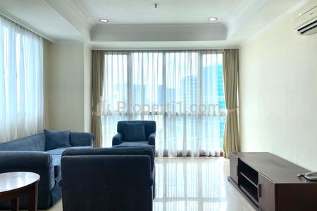 For Rent Apartment Puri Imperium at Kuningan Type 3+1 BR Luxury Good Condition Furnished,  Strategic Location in South Jakarta