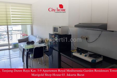 DISEWAKAN Apartemen 1 Bedroom Furnished di CENTRAL PARK RESIDENCE - MURAH!!!