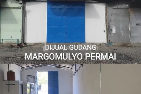 Jual Termurah Gudang Margomulyo Permai Blok E Jalan Utama Main Road Surabaya