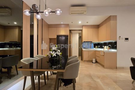 For Rent Apartment 1Park Avenue, Gandaria South Jakarta - Type 2+1 BR Furnished Size 137m2