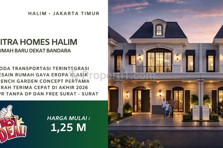 Dijual Rumah Citra Homes Halim by Ciputra Group Jakarta Timur