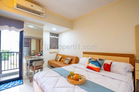 Disewakan Apartemen Tamansari Sudirman Type Studio, Fully Furnished - Lokasi Stragis, Dekat WTC, Kuningan, Thamrin