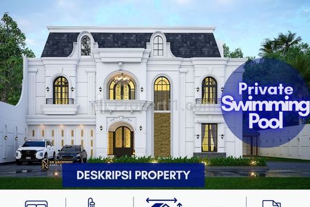 Dijual Rumah Baru Mewah American Classic di Jatipadang Jakarta Selatan