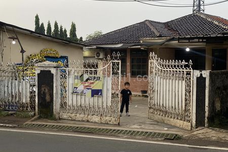 Dijual Tanah Bonus Rumah Strategis Pinggir Jalan Raya Utama Sawangan Depok