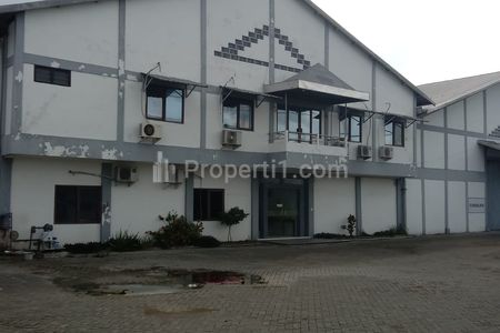 Jual Pabrik Siap Pakai Strategis di Nol Raya Kandangan Gresik