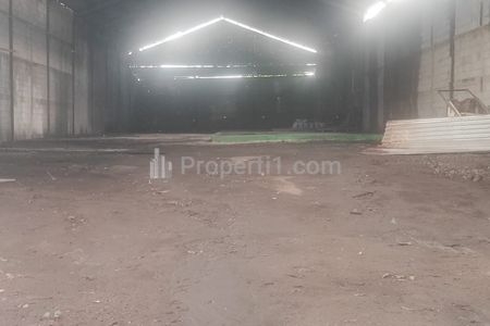 Dijual Gudang Siap Pakai di Jalan Raya Kampung Bogor Bekasi