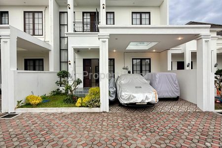 Jual Rumah Modern Minimalis Kolam Renang Dalam Cluster Nogotirto Jl. Godean Km 4 Yogyakarta Dekat UNISA, AL AZHAR