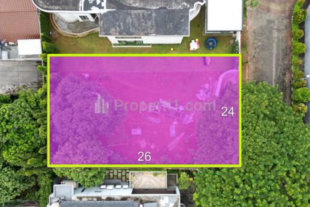 Jual Tanah di Admiralty Residence, Cilandak, Jakarta Selatan - Hadap Barat & Keamanan 24 Jam