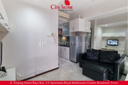 DIJUAL - 1 BR Royal Mediterania Garden Residence Apartment at Podomoro City