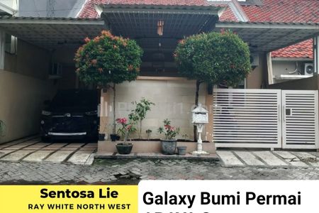 Dijual Rumah Murah Luas 225 m2 di Galaxy Bumi Permai Araya 2 - Semolowaru - Sukolilo - Surabaya Timur - Dekat Galaxy Mall