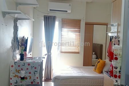 Disewakan Per 6 Bulan & Tahunan Apartemen Green Pramuka City - Studio Furnished