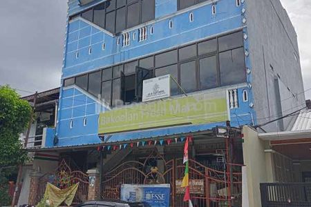 Ruko Dijual 4 Lantai Lokasi Strategis Pusat Kota Depok, Perumnas Beji Depok Utara