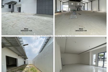 Sewa Gudang Murah Luas Bangunan 732m2,  Akses Kontainer di Kawasan Industri Delta Silikon III, Cikarang, Bekasi - Dekat GIIC, KITIC, AEON, Deltamas