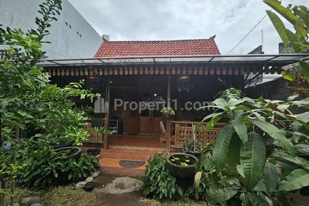 Dijual Tanah Bonus Rumah Joglo Jl M Yamin Renon Dekat Sanur Denpasar Bali