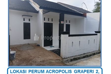 Jual Cepat Harga Spesial Rumah di Perumahan Acropolis Graperi 2, Jl. Nusantara, Sukahati, Cibinong, Bogor