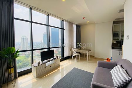 Sewa Apartemen Sudirman Suites Benhil Jakarta Pusat 2BR Full Furnished