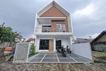 Jual Rumah Baru Modern Dalam Cluster di Jl. Palagan Km 3 Yogyakarta Dekat HYATT, YIS, UGM