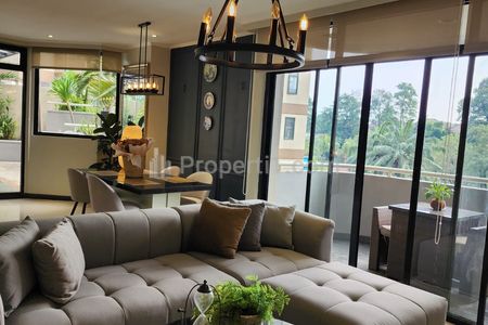 Dijual Apartemen Beverly Tower di Jakarta Selatan - Tipe 3 Kamar Furnished, Newly Renovated