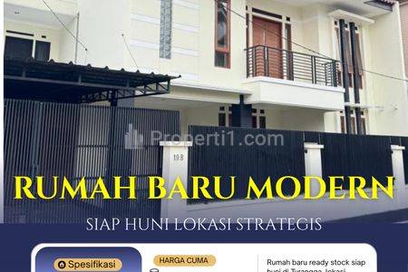 Dijual Rumah Baru Mewah, Lokasi Strategis di Turangga Bandung