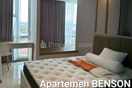 Jual MURAH Apartemen Benson Pakuwon Mall Surabaya Tipe Studio Plus - Full Furnished - Lantai 10 - Best View