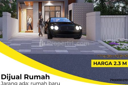 Dijual Rumah Baru di Nirwana Eksekutif Wonorejo Permai Surabaya Timur - Jarang Ada Rumah Baru