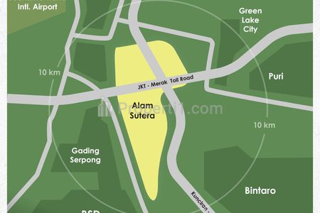 Dijual Rumah Baru Gramercy Alam Sutera Type Alca di Tangerang Selatan