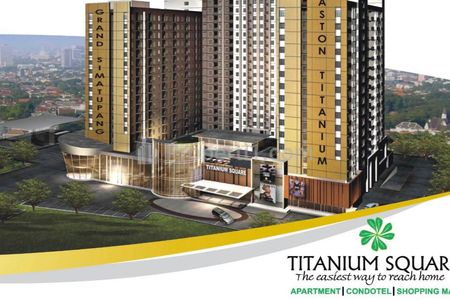 Jual Cepat Murah Gedung Titanium Square Harga di Bawah NJOP 50% LT 13114 m2 di Pasar Rebo, Jakarta Timur