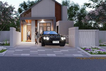 Jual Rumah 1 Lantai Baru Gres di Nirwana Eksekutif Blok Favorite Jalan Wonorejo Permai Surabaya Timur