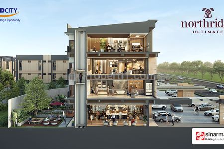 Dijual Ruko Baru Jalan BSD Raya Utama Ruko Northridge