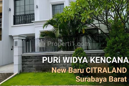 Dijual Rumah Baru Puri Widya Kencana Citraland Surabaya Barat, Dekat G Walk Citraland, Sekolah Ciputra, Unesa