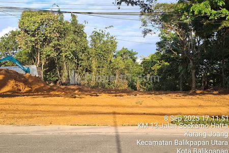 Jual Cepat Lahan Strategis di Balikpapan Utara, Kalimantan Timur