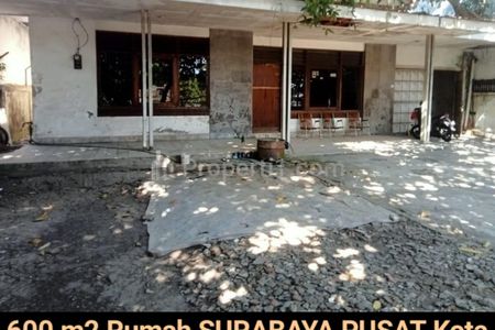 Dijual Rumah  600 m2 di Jalan Sumatera, Gubeng, Surabaya - Cocok Buat Segala Usaha Komersial Area - Surat SHM