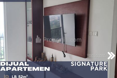 Dijual Apartemen Signature Park 2BR Fully Furnished Corner Unit