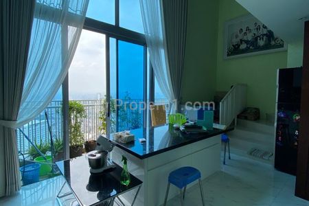 Dijual Apartemen Neo SOHO Tanjung Duren - Unit Loft 1BR, Luas Bangunan 115,62m2, Semi Furnished