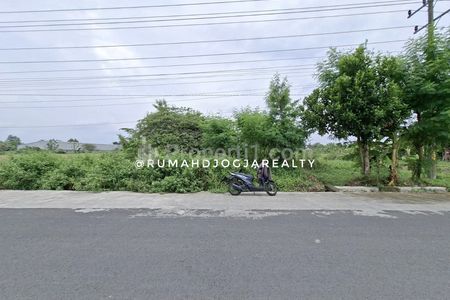 Jual Tanah Murah Strategis Pinggir Jalan Forlantas Sidomoyo Godean Km 7 Yogyakarta