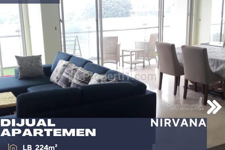 Dijual Apartemen Nirvana Kemang 3BR Fully Furnished with Panoramic View