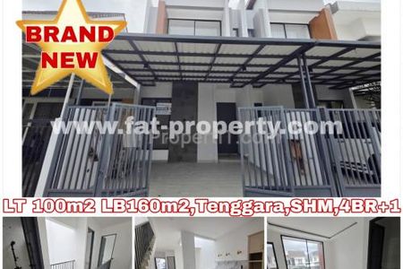 Jual Rumah Baru Kualitas Premium di Metland Puri Cluster Clematis Tangerang - 4+1 Kamar Tidur BRAND NEW!