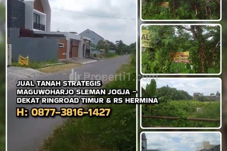 Tanah Dijual di Maguwoharjo Depok Sleman Yogyakarta Dekat Ringroad Timur - Tanah Luas di Kawasan Berkembang Sleman
