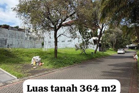 Tanah Dijual di Araya Malang, Luas Tanah 364 m2