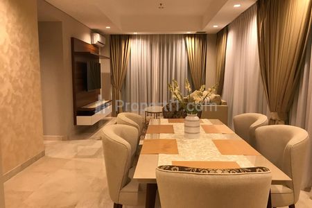 For Sale Spacious Apartment at Branz Simatupang, South Jakarta - 3+1 BR Furnished 149 m² with Balcony