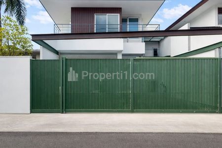 Jual Rumah Brand New Modern Tropis di Pondok Indah, Jakarta Selatan - Posisi Hook, Sertifikat SHM