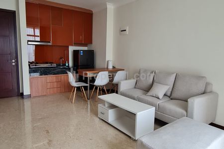 Dijual Apartemen Permata Hijau Suites Tipe 2 Kamar Tidur Kondisi Full Furnished