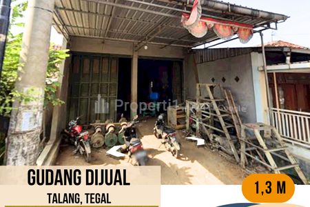 Gudang Dijual di Tegalwangi, Talang, Kabupaten Tegal