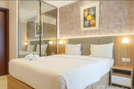 Dijual Apartemen Permata Hijau Suites Tipe 2 Kamar Tidur Kondisi Fully Funrnished